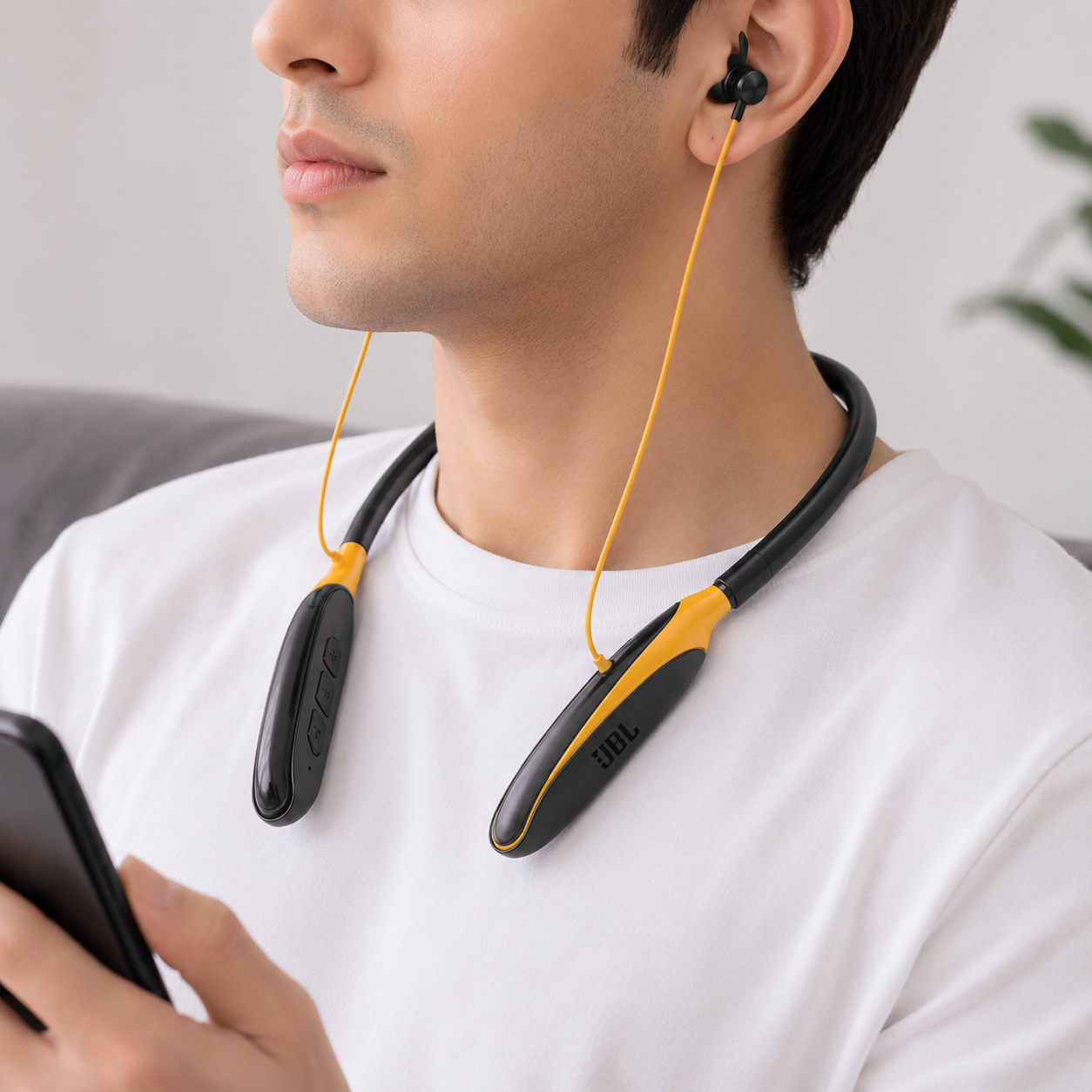 JBL JB-30BT Wireless Neckband Headphones(Black)